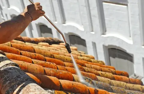 Nettoyage de toitures - Montagny